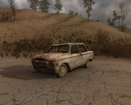 Na parkingu w Zewie Prypeci