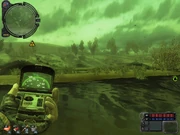 The Svarog detector in use.