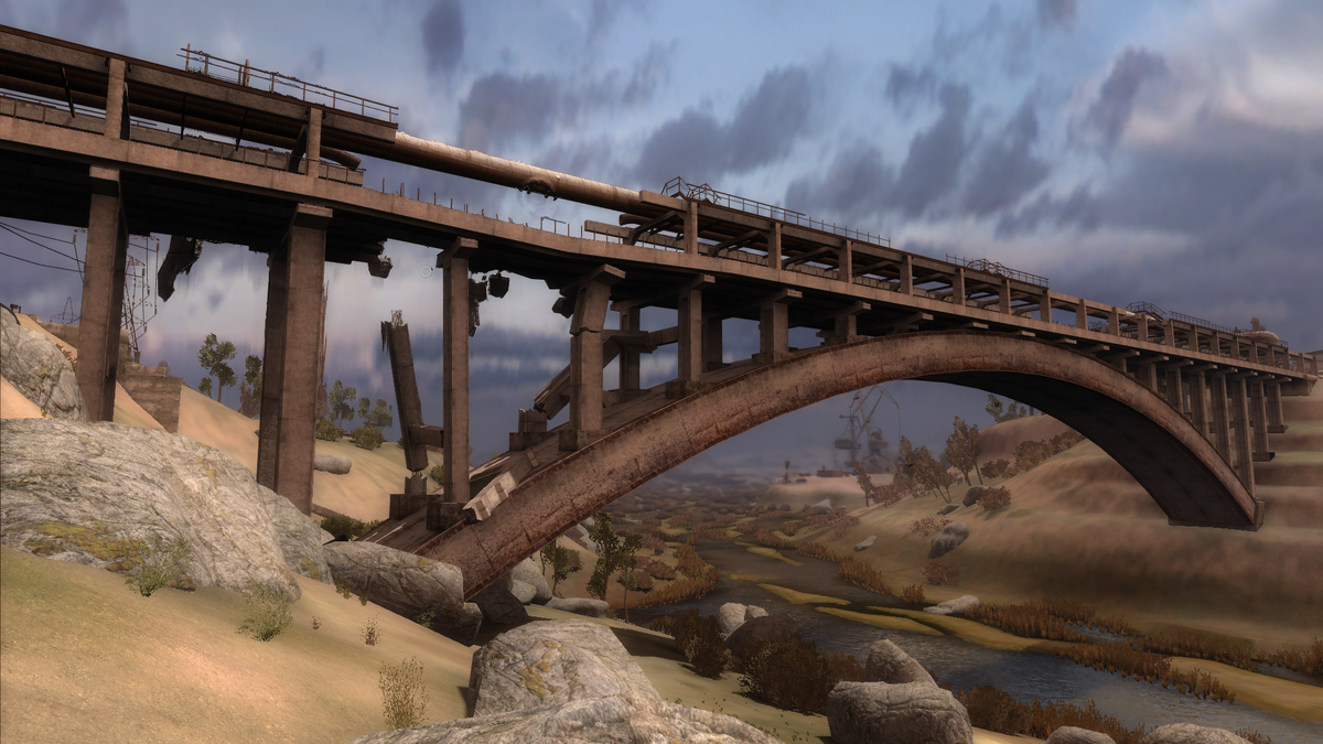 Мост на Затоне сталкер