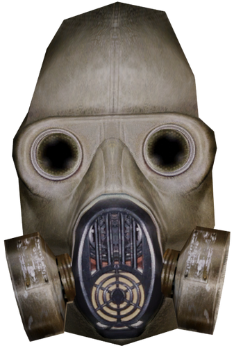 Gas mask render