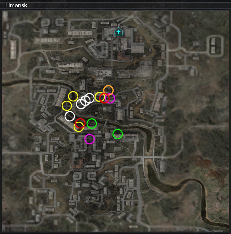 stalker clear sky artifact locations