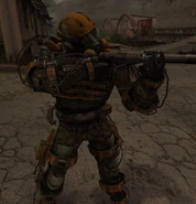 Kostyan disparando su Avalanche SA.