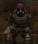 Loners radsuit worn by Mace.