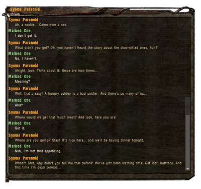 Cannibalistic Freedom Stalker Chat
