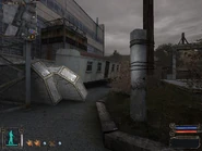 Inside the trailer (image taken after turning off the Miracle Machine).