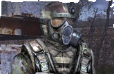 Icon SoC character soldier antigas