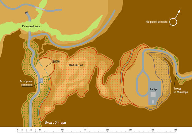 Red Forest Map