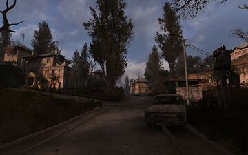 Начало главной улицы Лиманска