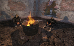 Bandits campfire