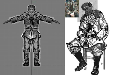 Концепт-арт с использованием фотографии