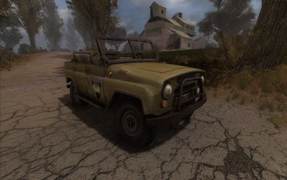 Брошенный автомобиль