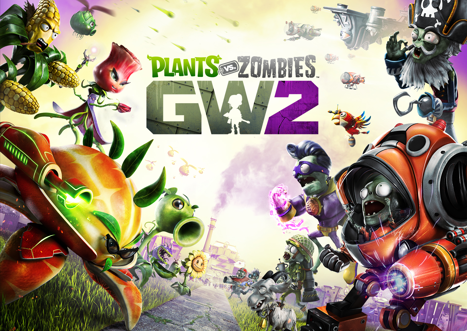 Plants vs. Zombies: Garden Warfare 2 - Gameplay Part 1 - Backyard