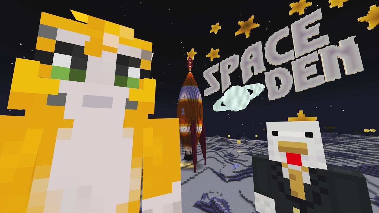 Stampy cat 2024 space den