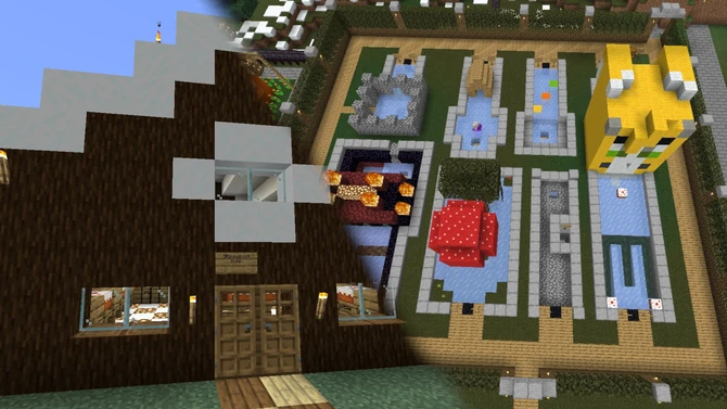 Stampy's Lovely World locations