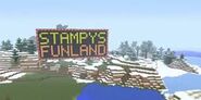 Stampy's Funland Sign