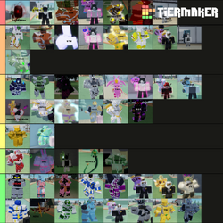 Roblox SCP: Tower Defense Towers Tier List (Community Rankings) - TierMaker
