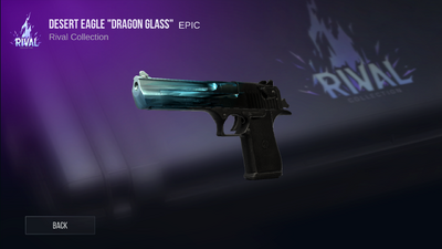 Desert Eagle Dragon Glass