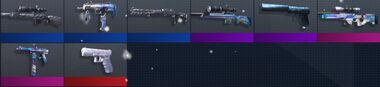 Weapon skins