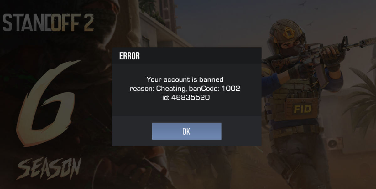 What is ban code #6000 for ? 🤔 : r/standoff2game