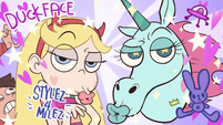 "Duck-face" photo