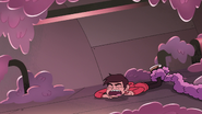 S3E14 Lint monster catches Marco by the leg