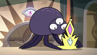 S3E28 Three-eyed spider grabs Moon's crown