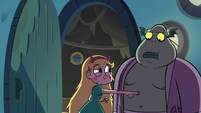 S3E5 Star Butterfly poking Buff Frog's stomach