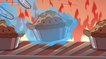 S4E2 Moon levitates pie out of the oven