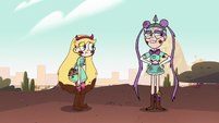 S2E9 Star Butterfly confused; Mina excited