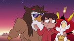 S3E22 Marco Diaz pulling Hekapoo aside