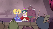 S4E24 Star, Eclipsa, and Globgor listen to Buff Frog