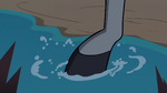 S2E40 Moon's warnicorn steps in a puddle