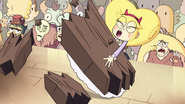 S4E24 Star Butterfly knocked back by debris