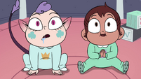 S4E28 Baby Mariposa and Meteora enjoying Marco's story