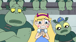 S4E16 Star, Buff Frog, and Katrina look nervous