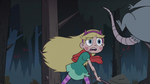 S3E1 Star Butterfly tosses the rat away