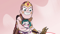 S4E35 Queen Solaria extends her hand to Mina