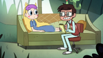 S1E14 Star Butterfly on the couch