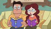 S2E33 Rafael and Angie's reading glasses crack