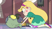 S3E7 Star Butterfly pins Ludo to the floor