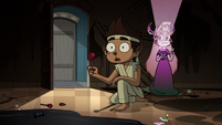 S2E21 Star and Marco look at the pool of saliva