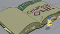 S2E35 Glossaryck opens the book to Chapter One