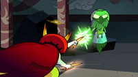 S2E41 Hekapoo attacking Ludo-Toffee