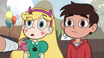 S2E29 Star and Marco looking at Sensei