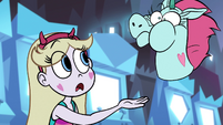 Pony Head's cheeks inflate