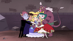 S4E24 Star and her friends in a group hug