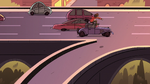 S2E5 Marco follows Star into highway traffic