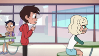 S2E26 Marco Diaz approaches Jackie at lunch