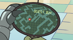 S2E18 Rasticore's tracker pointing to Quest Buy