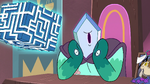 S3E29 Rhombulus looks away from the Box in shame